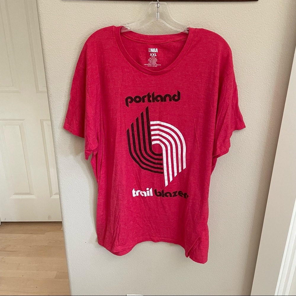 Portland Trailblazers NBA Tee Shirt Size XXL